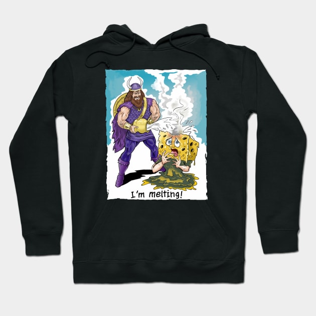 Minnesota Vikings Fans - Kings of the North vs Cheese Melts Hoodie by JustOnceVikingShop